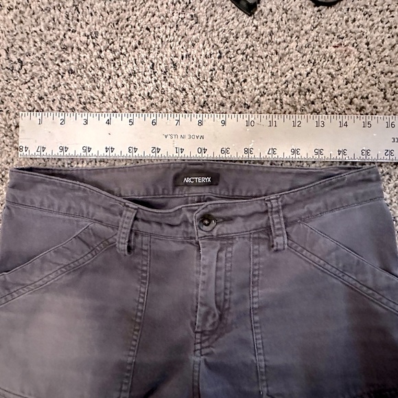 Arc’Teryx Pants Camden Chino Lightweight Outdoor Hiking Style GRAY SZ 6 - Picture 14 of 16